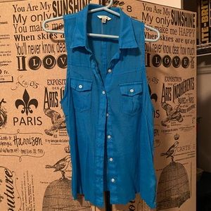 3/$10 SALE🌈Button down tank